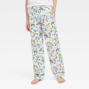 NWT Roller Rabbit x Target Road Trip Kids Pajama Pants XL (14) Sold Out Online